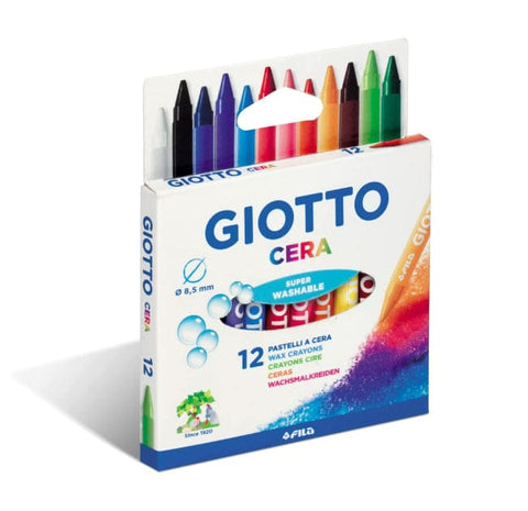 Pastelli cera Giotto 12 pezzi