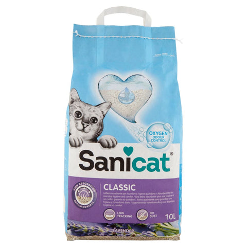 Lettiera Classic Lavander Sanicat 10L