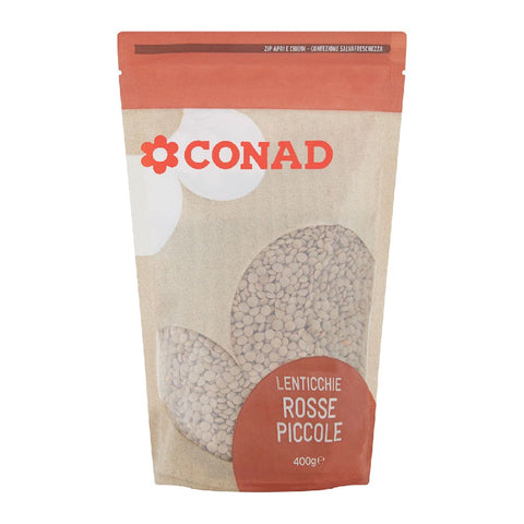 Lenticchie Rosse Piccole Conad 400g