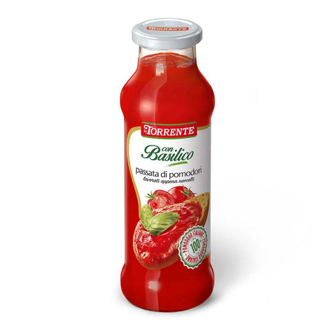 passata di pomodoro La Torrente con basilico 700g