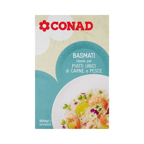 Riso Basmati classico Conad 500g