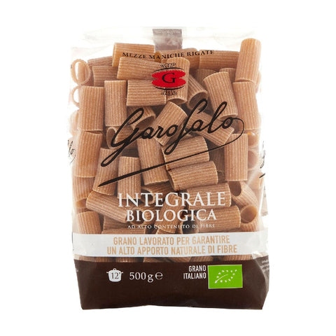 Garofalo Mezze Maniche Rigate Integrale Biologica 500 g