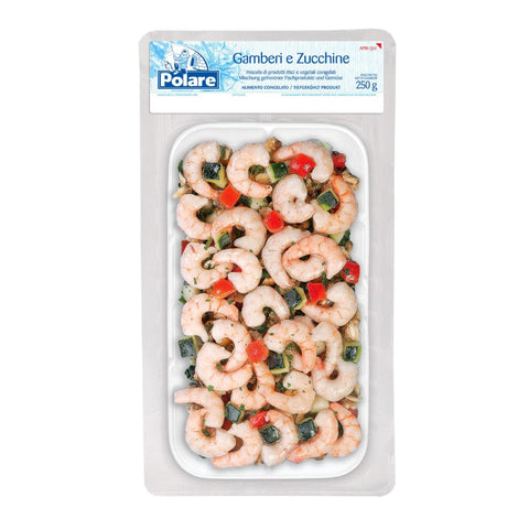 Gamberi e zucchine Polare 250gr