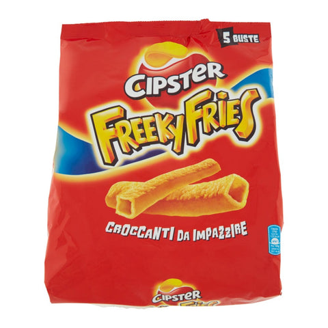 Patatine Cipster Freeky Fries Multipack 25g X5