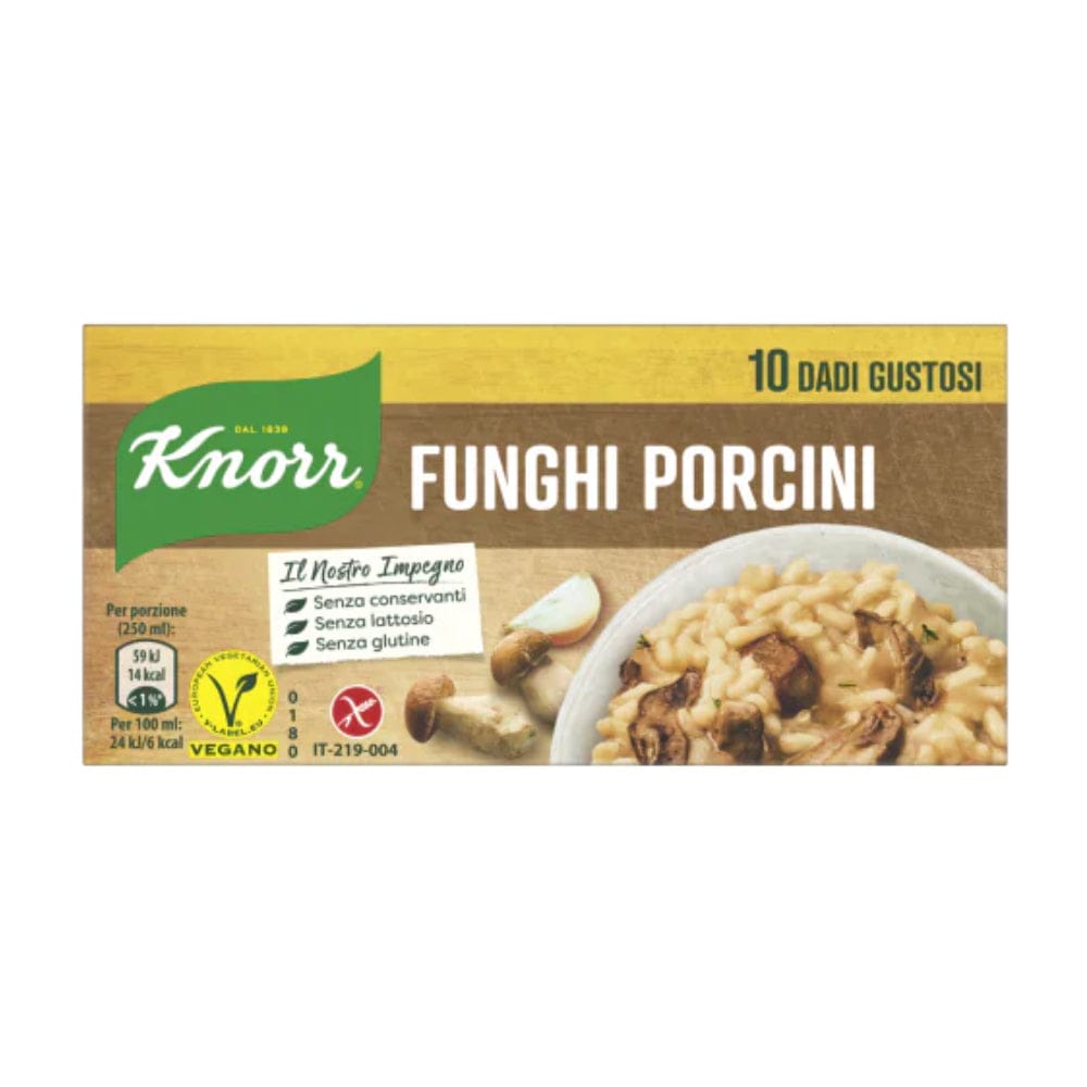 Dado Knorr ai Funghi Porcini x10 cubi – Gresy