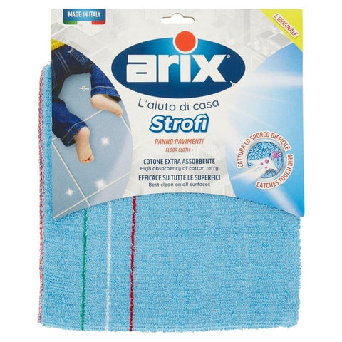 Panno per pulizie Pavimenti in Cotone Arix Strofì