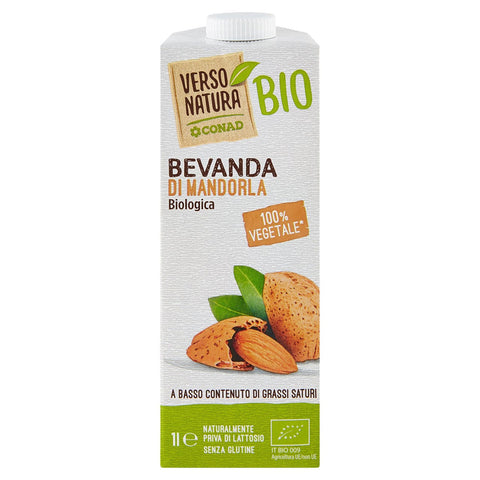 Bevanda di mandorla Bio Verso la natura Conad senza lattosio 1L