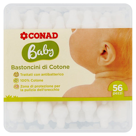 Bastoncini di cotone Cotton Fioc Baby per Bambini conad