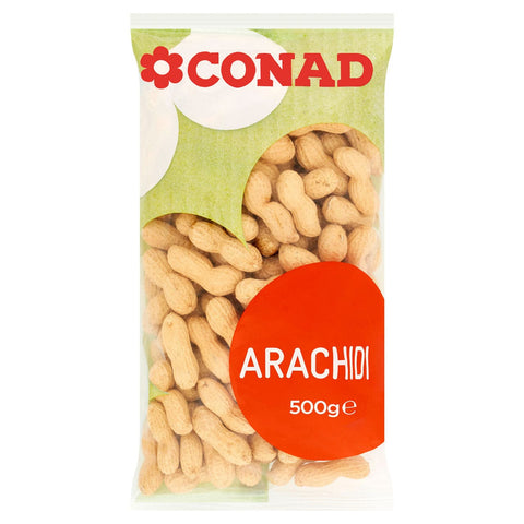 Arachidi in guscio Conad 500gr
