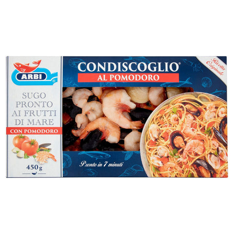 Sugo Pronto Ai Frutti Di Mare Con Pomodoro Arbi Da 450Gr