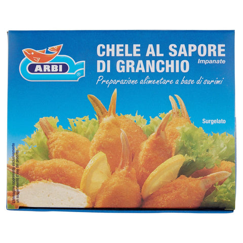Chele impanate al sapore di granchio surgelate Arbi