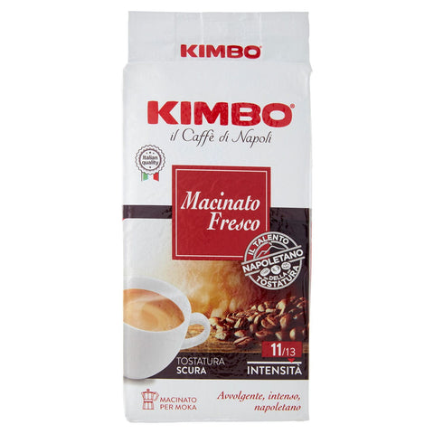 Caffe macinato fresco Kimbo 250gr