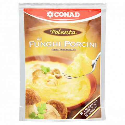 Polenta Ai Funghi Porcini Busta Conad 200 G