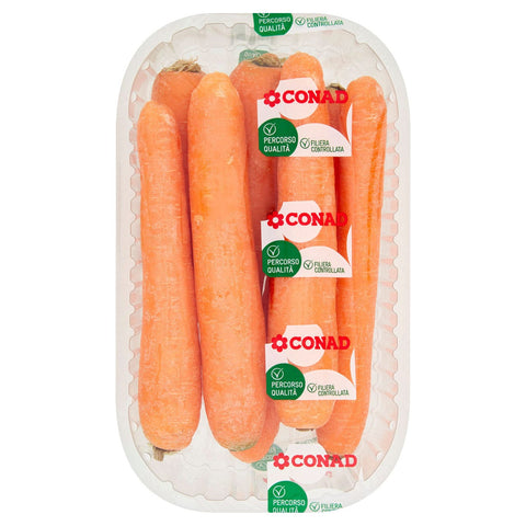 CARROTS IN A TRAY