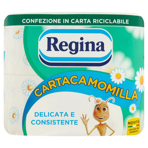 Carta igienica camomilla Regina X4 rotoli