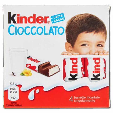 Kinder cioccolato X4