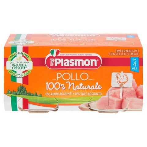 Omogeneizzato pollo Plasmon 80gr X2