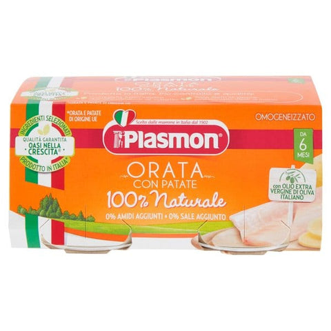 Omogeneizzato Orata Plasmon 80gr X2