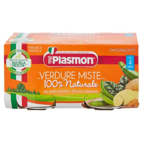Omogeneizzato verdure miste Plasmon 80gr X2