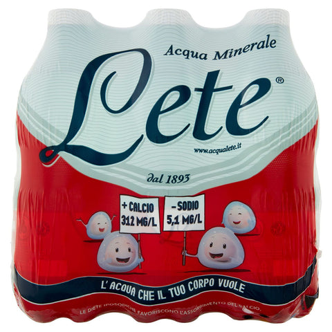 Acqua Lete effervescente naturale conf. da 6x50cl