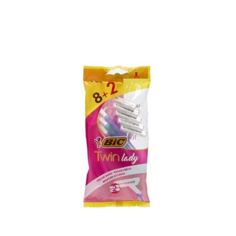 Lamette Bic twin lady 8 pezzi 2 lame