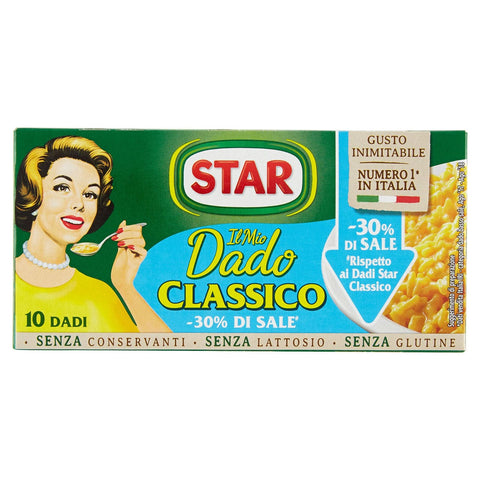 Dado Star classico -30% di sale x10 cubi
