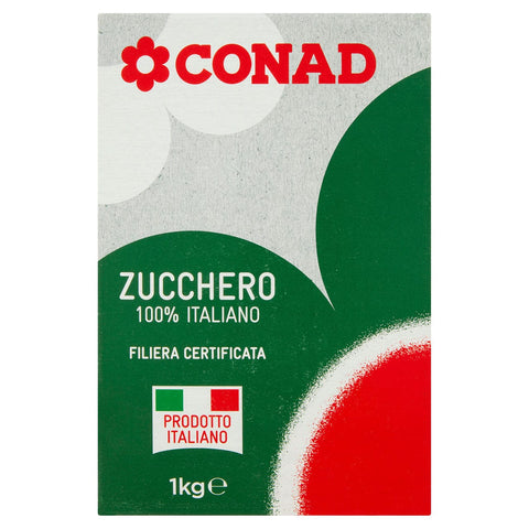 Zucchero pacco da 1kg Conad