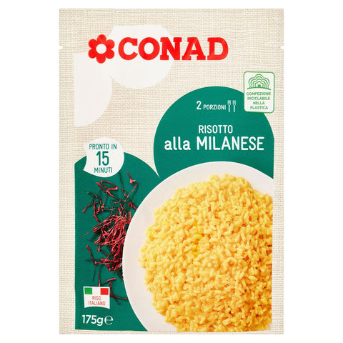 Risotto Milanese Conad 175Gr
