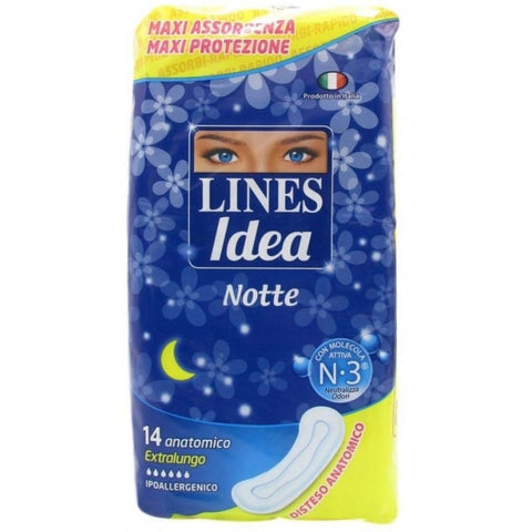 EXTRA LONG IDEA NIGHT PADS X14