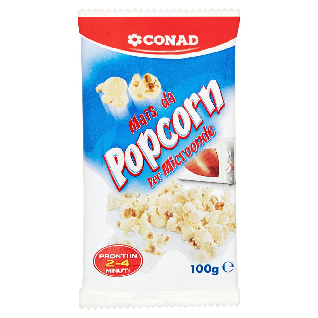 Popcorn gusto burro per Microonde 3 buste da 100gr cad.