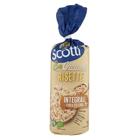 Gallette di riso integrali senza glutine Scotti