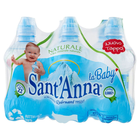 Acqua Sant'Anna baby naturale 6x250ml