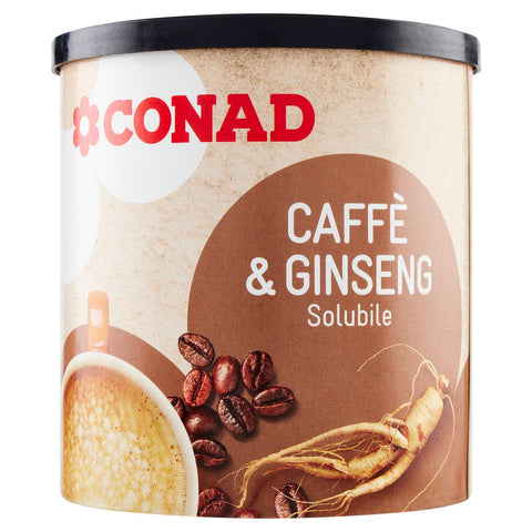 Caffe e Ginseng solubile Conad 250gr