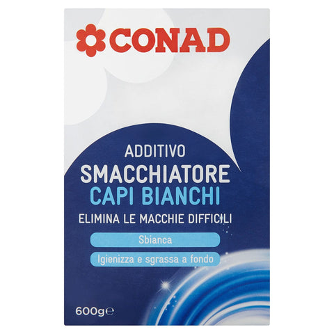 Additivo smacchiatore per capi bianchi Conad da 600gr