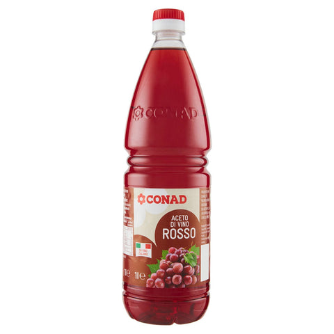 Aceto di vino rosso Conad da 1 litro