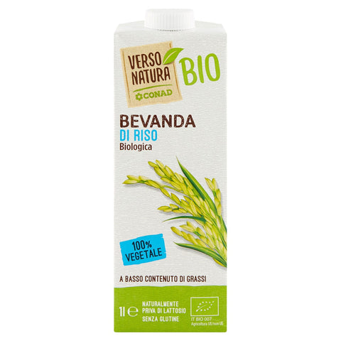 Bevanda di riso Bio Verso Natura Conad senza lattosio 1L