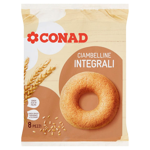WHOLEMEAL DONUTS X8