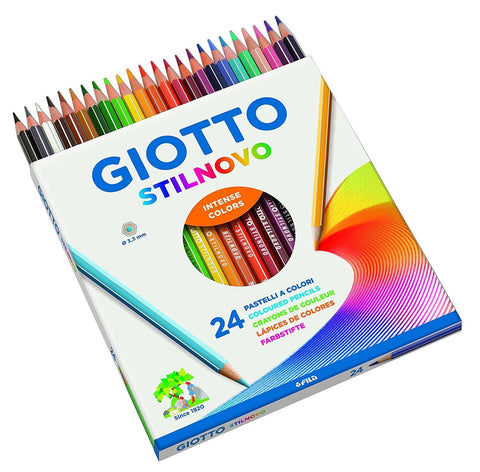 Matite colorate stilnovo Giotto 24 pezzi