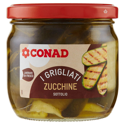 Zucchine grigliate sott'olio Conad