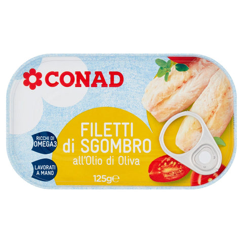 Filetti di sgombro Conad 125gr