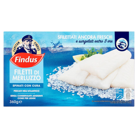 Filetti di merluzzo Findus 360gr