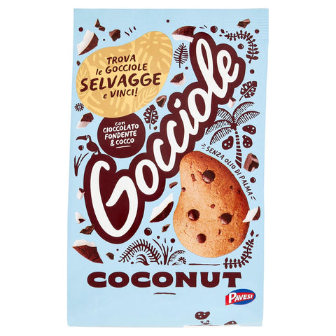 Biscotti Gocciole gusto cocco Pavesi 300gr