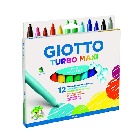 Pennarelli Turbo Maxi Giotto 12 Pezzi