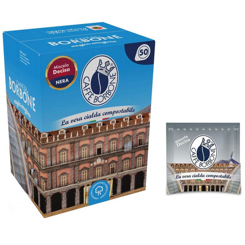 Cialde caffè miscela decisa Caffè Borbone X50