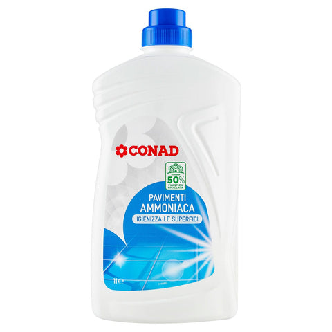 Detersivo pavimenti ammoniaca Conad 1L