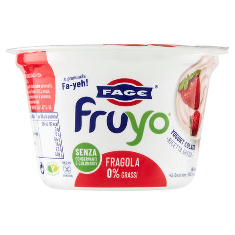 FRUYO YOGURT 0% STRAWBERRY