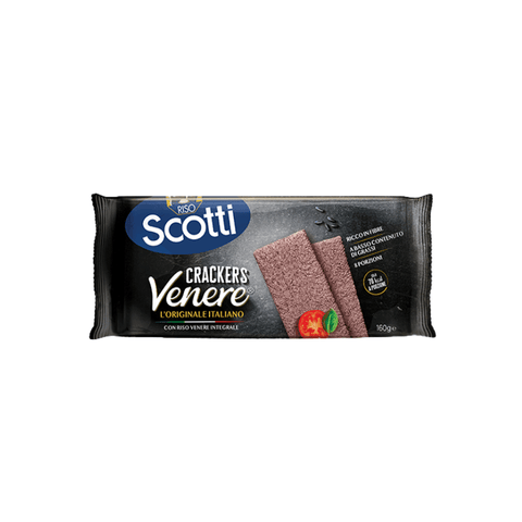 Crackers venere integrale Scotti 160gr