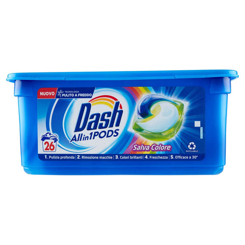 Dash all in 1pods salva colore 26 capsule