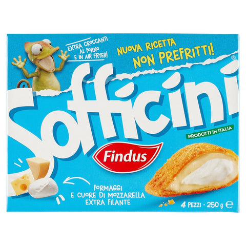Sofficini Formaggio E Mozzarella 4 pezzi 250 gr