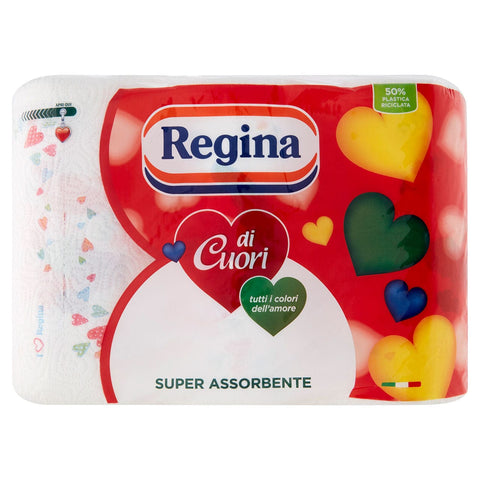 Rotoloni Asciugatutto Regina di cuori 3 rotoli